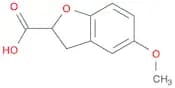 5-Methoxy-2,3-dihydrobenzofuran-2-carboxylic acid