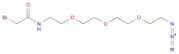 Bromoacetamido-PEG3-azide