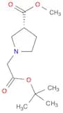 (R)-Methyl 1-(2-(tert-butoxy)-2-oxoethyl)pyrrolidine-3-carboxylate