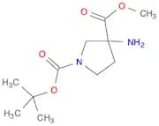 Methyl 1-Boc-3-aminopyrrolidine-3-carboxylate