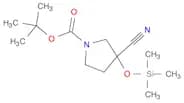 tert-Butyl 3-cyano-3-((trimethylsilyl)oxy)pyrrolidine-1-carboxylate