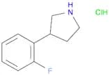 3-(2-Fluorophenyl)pyrrolidine HCl