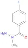 Benzoic acid, 4-fluoro-, 1-methylhydrazide