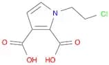 1-(2-Chloroethyl)-1H-pyrrole-2,3-dicarboxylic acid