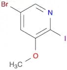5-Bromo-2-iodo-3-methoxypyridine