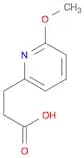 3-(6-methoxypyridin-2-yl)propanoic acid