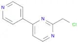 2-(Chloromethyl)-4-(pyridin-4-yl)pyrimidine