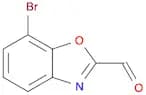 7-Bromobenzo[d]oxazole-2-carbaldehyde