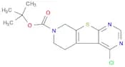 4-Chloro-5,8-dihydro-6h-9-thia-1,3,7-triaza-fluorene-7-carboxylic acid tert-butyl ester