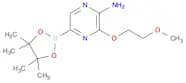 5-Amino-6-(2-methoxyethoxy)pyrazine-2-boronic acid pinacol ester