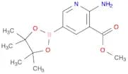 Methyl 2-amino-5-(4,4,5,5-tetramethyl-1,3,2-dioxaborolan-2-yl)nicotinate