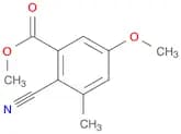 2-Cyano-5-methoxy-3-methyl-benzoic acid methyl ester