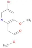 Methyl 2-(5-bromo-3-methoxypyridin-2-yl)acetate