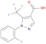 1-(2-Fluorophenyl)-5-(trifluoromethyl)-1H-pyrazole-4-carboxylic acid