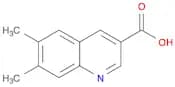 6,7-Dimethylquinoline-3-carboxylic acid