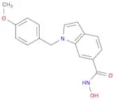 N-hydroxy-1-[(4-methoxyphenyl)methyl]indole-6-carboxamide