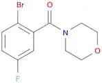 2-(Morpholine-4-carbonyl)-4-fluoro-1-bromobenzene