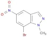 7-Bromo-1-methyl-5-nitro-1H-indazole