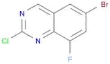 6-Bromo-2-chloro-8-fluoroquinazoline