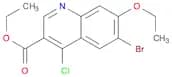 Ethyl 6-bromo-4-chloro-7-ethoxyquinoline-3-carboxylate