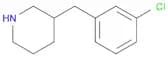 3-(3-chlorobenzyl)piperidine