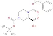 (2R)-1-[(benzyloxy)carbonyl]-4-[(tert-butoxy)carbonyl]piperazine-2-carboxylic acid