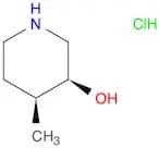 cis-3-hydroxy-4-methylpiperidine hydrochloride