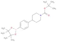 tert-butyl 4-(4-(4,4,5,5-tetramethyl-1,3,2-dioxaborolan-2-yl)phenyl)piperidine-1-carboxylate
