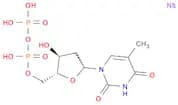 Thymidine5'-(trihydrogen diphosphate), trisodium salt (9CI)