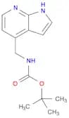 tert-Butyl (1H-pyrrolo[2,3-b]pyridin-4-yl)methylcarbamate