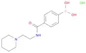 4-(2-(Piperidin-1-yl)ethylcarbamoyl)phenylboronic acid, HCl