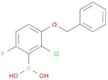 Boronic acid,B-[2-chloro-6-fluoro-3-(phenylmethoxy)phenyl]-
