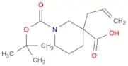 1-[(2-methylpropan-2-yl)oxycarbonyl]-3-prop-2-enylpiperidine-3-carboxylic acid