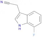 2-(7-Fluoro-1H-indol-3-yl)acetonitrile