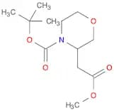 3-Methoxycarbonylmethyl-morpholine-4-carboxylic acid tert-butyl ester