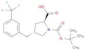 (2S,4R)-1-(tert-Butoxycarbonyl)-4-(3-(trifluoromethyl)benzyl)pyrrolidine-2-carboxylic acid