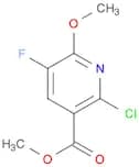 Methyl 2-chloro-5-fluoro-6-methoxypyridine-3-carboxylate