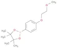 2-[4-(2-methoxyethoxy)phenyl]-4,4,5,5-tetramethyl-1,3,2-dioxaborolane