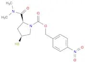 1-Pyrrolidinecarboxylic acid, 2-[(dimethylamino)carbonyl]-4-mercapto-,(4-nitrophenyl)methyl ester,…