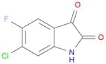 1H-Indole-2,3-dione, 6-chloro-5-fluoro-
