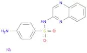 4-amino-N-(quinoxalin-2-yl)-N-sodiobenzene-1-sulfonamide