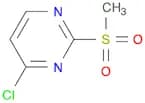 Pyrimidine, 4-chloro-2-(methylsulfonyl)-
