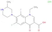 3-Quinolinecarboxylic acid,1-ethyl-6,8-difluoro-1,4-dihydro-7-(3-methyl-1-piperazinyl)-4-oxo-,mono…