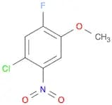Benzene, 1-​chloro-​5-​fluoro-​4-​methoxy-​2-​nitro-