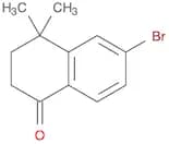 1(2H)-Naphthalenone, 6-bromo-3,4-dihydro-4,4-dimethyl-