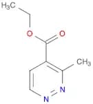 4-Pyridazinecarboxylic acid, 3-methyl-, ethyl ester