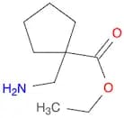 Cyclopentanecarboxylic acid, 1-(aminomethyl)-, ethyl ester