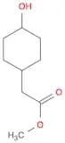 methyl 2-(4-hydroxycyclohexyl)acetate