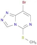 1,2,4-Triazolo[4,3-c]pyrimidine, 8-bromo-5-(methylthio)-