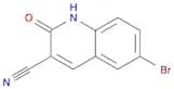 3-Quinolinecarbonitrile, 6-bromo-1,2-dihydro-2-oxo-